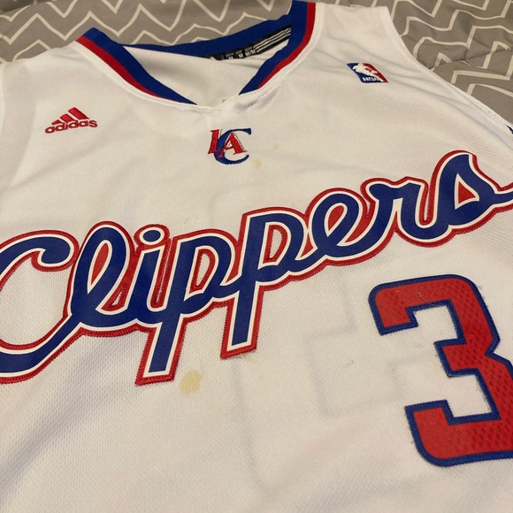 Chris Paul Los Angeles Clippers white authentic adidas swingman Jersey Medium - Picture 3 of 6